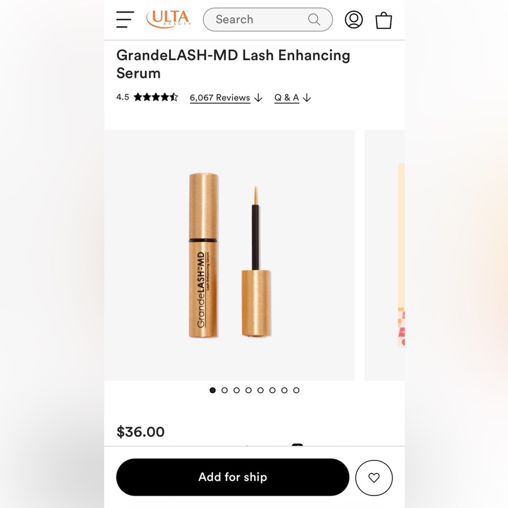 GrandeLASH-MD Lash Enhancing Serum - Gold
